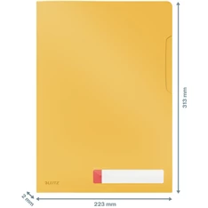 Leitz COSY Privacy A4 PP meleg sárga 3db/csomag genotherm Leitz COSY Privacy A4 PP meleg sárga 3db/csomag genotherm