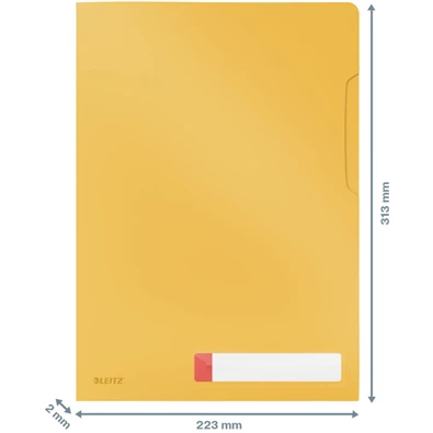 Leitz COSY Privacy A4 PP meleg sárga 3db/csomag genotherm Leitz COSY Privacy A4 PP meleg sárga 3db/csomag genotherm