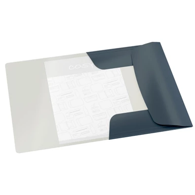 Leitz COSY Soft touch A4 bársony szürke gumis karton mappa Leitz COSY Soft touch A4 bársony szürke gumis karton mappa