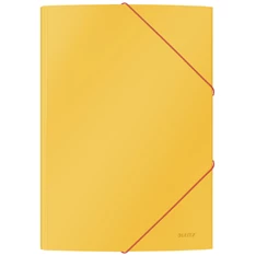 Leitz COSY Soft touch A4 meleg sárga gumis karton mappa