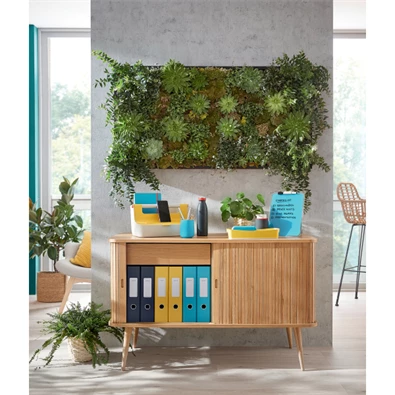 Leitz COSY Soft touch B5 bársony szürke vonalas spirálfüzet