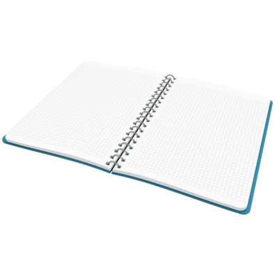 Leitz COSY Soft touch B5 nyugodt kék kockás spirálfüzet Leitz COSY Soft touch B5 nyugodt kék kockás spirálfüzet