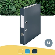 Leitz COSY Soft touch karton 180° keskeny bársony szürke iratrendező Leitz COSY Soft touch karton 180° keskeny bársony szürke iratrendező