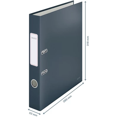 Leitz COSY Soft touch karton 180° keskeny bársony szürke iratrendező Leitz COSY Soft touch karton 180° keskeny bársony szürke iratrendező
