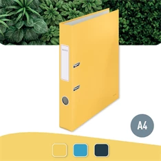 Leitz COSY Soft touch karton 180° keskeny meleg sárga iratrendező Leitz COSY Soft touch karton 180° keskeny meleg sárga iratrendező