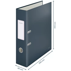 Leitz COSY Soft touch karton 180° széles bársony szürke iratrendező Leitz COSY Soft touch karton 180° széles bársony szürke iratrendező