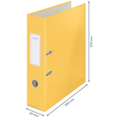 Leitz COSY Soft touch karton 180° széles meleg sárga iratrendező Leitz COSY Soft touch karton 180° széles meleg sárga iratrendező