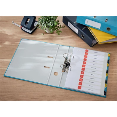 Leitz COSY Soft touch karton 180° széles nyugodt kék iratrendező Leitz COSY Soft touch karton 180° széles nyugodt kék iratrendező