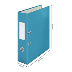 Leitz COSY Soft touch karton 180° széles nyugodt kék iratrendező Leitz COSY Soft touch karton 180° széles nyugodt kék iratrendező