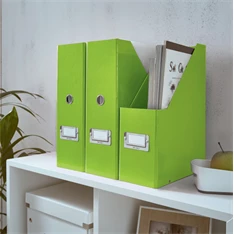 Leitz Click & Store lakkfényű zöld iratpapucs Leitz Click & Store lakkfényű zöld iratpapucs