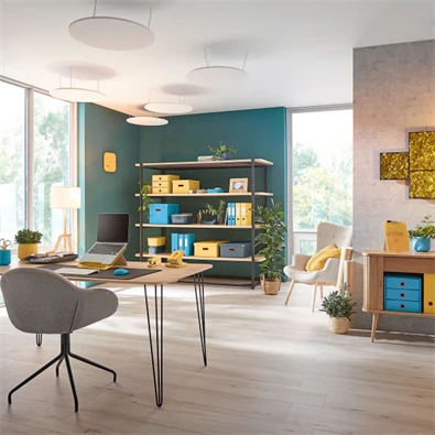 Leitz Cosy Click&Store meleg sárga iratpapucs Leitz Cosy Click&Store meleg sárga iratpapucs