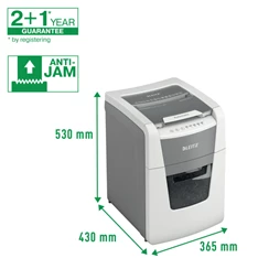 Leitz IQ AutoFeed SmallOffice 100 P4 Pro automata iratmegsemmisítő Leitz IQ AutoFeed SmallOffice 100 P4 Pro automata iratmegsemmisítő