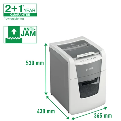 Leitz IQ AutoFeed SmallOffice 100 P4 Pro automata iratmegsemmisítő Leitz IQ AutoFeed SmallOffice 100 P4 Pro automata iratmegsemmisítő