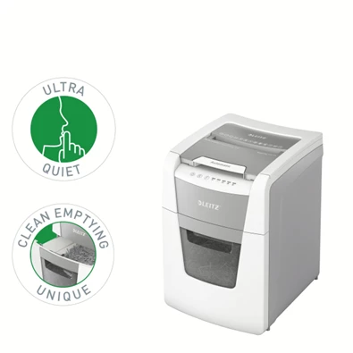 Leitz IQ AutoFeed SmallOffice 100 P4 Pro automata iratmegsemmisítő Leitz IQ AutoFeed SmallOffice 100 P4 Pro automata iratmegsemmisítő