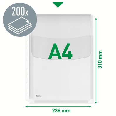 Leitz Jumbo A4 lefűzhető füllel 5db/cs genotherm Leitz Jumbo A4 lefűzhető füllel 5db/cs genotherm