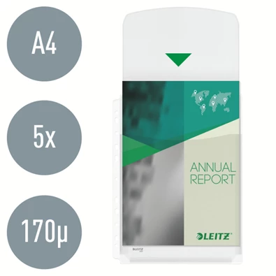 Leitz Jumbo A4 lefűzhető füllel 5db/cs genotherm Leitz Jumbo A4 lefűzhető füllel 5db/cs genotherm
