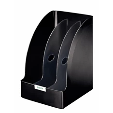 Leitz Jumbo Plus elválasztókkal fekete iratpapucs Leitz Jumbo Plus elválasztókkal fekete iratpapucs