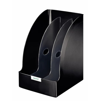 Leitz Jumbo Plus elválasztókkal fekete iratpapucs Leitz Jumbo Plus elválasztókkal fekete iratpapucs