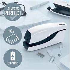 Leitz Nexxt 5532 fehér elektromos fűzőgép Leitz Nexxt 5532 fehér elektromos fűzőgép