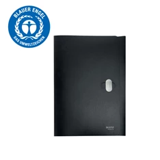 Leitz Recycle A4 PP fekete 3-pólyás mappa Leitz Recycle A4 PP fekete 3-pólyás mappa