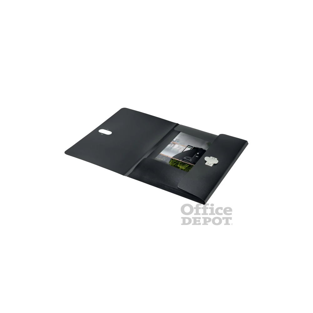 Leitz Recycle A4 PP fekete 3-pólyás mappa