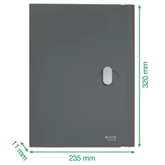 Leitz Recycle A4 PP kék 3-pólyás mappa Leitz Recycle A4 PP kék 3-pólyás mappa