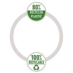 Leitz Recycle A4 PP kék irattartó tasak Leitz Recycle A4 PP kék irattartó tasak