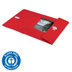 Leitz Recycle A4 PP piros 3-pólyás mappa Leitz Recycle A4 PP piros 3-pólyás mappa