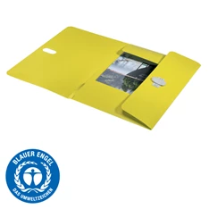 Leitz Recycle A4 PP sárga 3-pólyás mappa Leitz Recycle A4 PP sárga 3-pólyás mappa