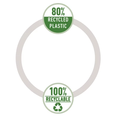 Leitz Recycle A4 PP sárga irattartó tasak Leitz Recycle A4 PP sárga irattartó tasak