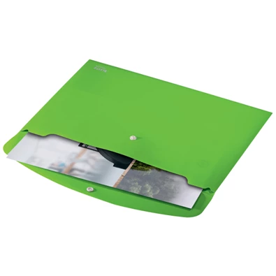 Leitz Recycle A4 PP zöld irattartó tasak