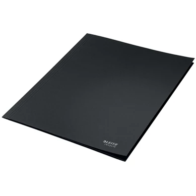 Leitz Recycle A4 karton fekete 3-pólyás mappa Leitz Recycle A4 karton fekete 3-pólyás mappa