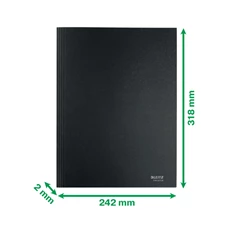 Leitz Recycle A4 karton fekete 3-pólyás mappa Leitz Recycle A4 karton fekete 3-pólyás mappa
