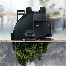 Leitz Recycle A4 karton fekete gumis mappa Leitz Recycle A4 karton fekete gumis mappa