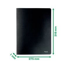 Leitz Recycle A4 karton fekete gyorsfűző Leitz Recycle A4 karton fekete gyorsfűző