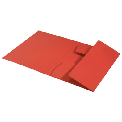 Leitz Recycle A4 karton piros 3-pólyás mappa Leitz Recycle A4 karton piros 3-pólyás mappa