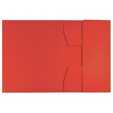 Leitz Recycle A4 karton piros 3-pólyás mappa Leitz Recycle A4 karton piros 3-pólyás mappa