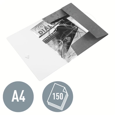 Leitz WOW A4 pp piros gumis mappa Leitz WOW A4 pp piros gumis mappa