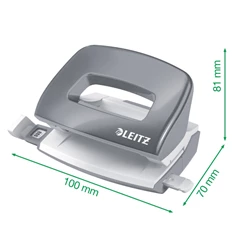 Leitz WOW NeXXt 10 lap piros mini lyukasztó Leitz WOW NeXXt 10 lap piros mini lyukasztó