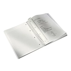 Leitz Wow A4 80lapos kockás jégkék spirálfüzet Leitz Wow A4 80lapos kockás jégkék spirálfüzet