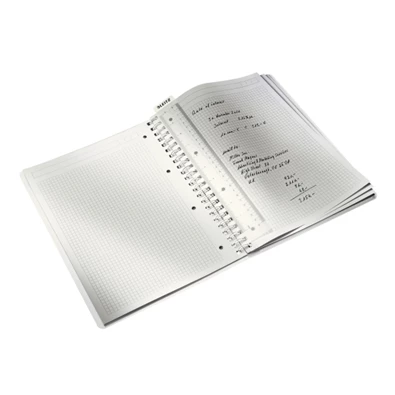 Leitz Wow A4 80lapos kockás jégkék spirálfüzet Leitz Wow A4 80lapos kockás jégkék spirálfüzet