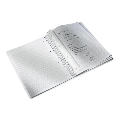 Leitz Wow A4 80lapos kockás zöld spirálfüzet Leitz Wow A4 80lapos kockás zöld spirálfüzet