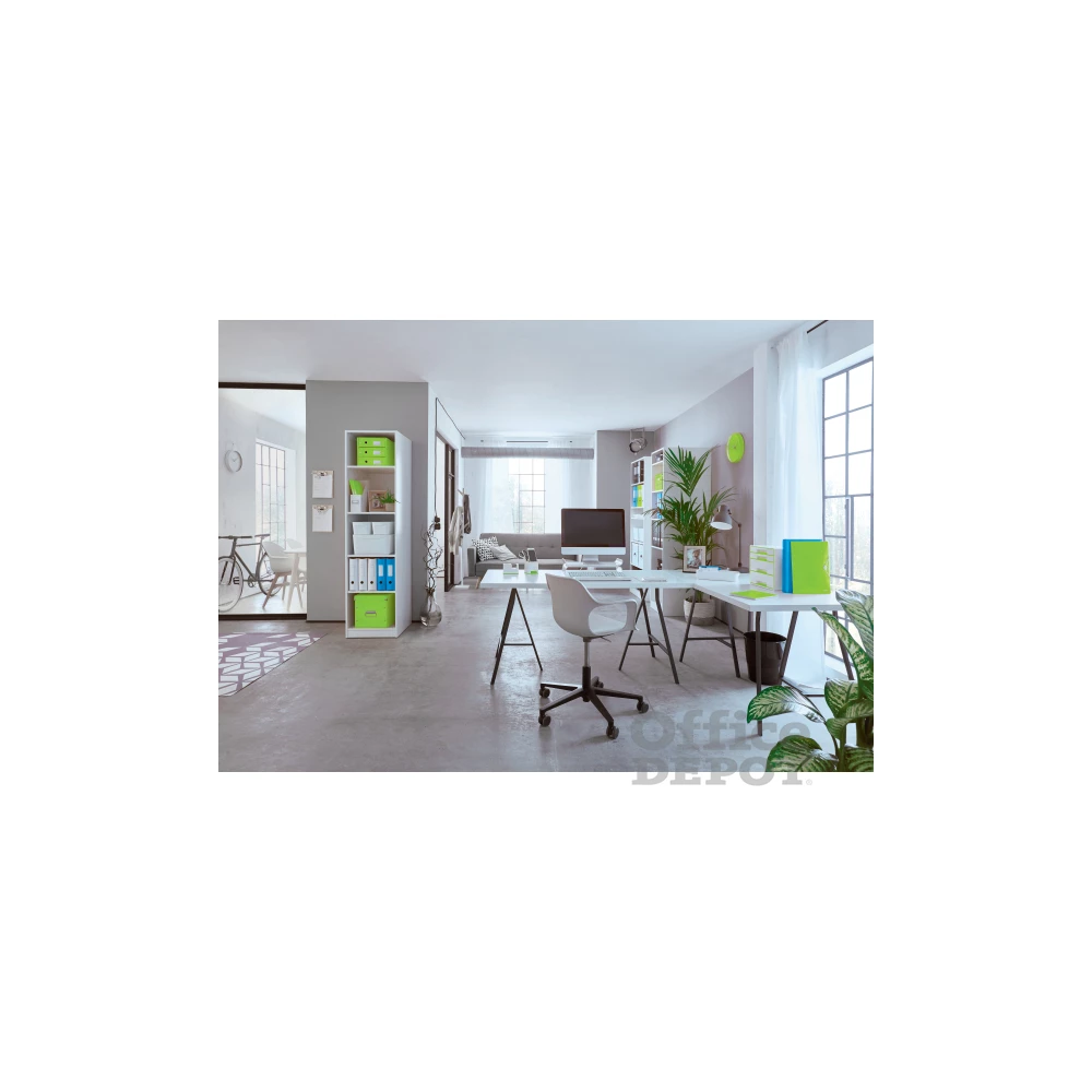 Leitz Wow A5 80lapos kockás kék spirálfüzet