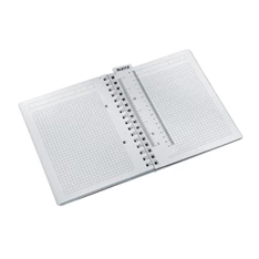 Leitz Wow A5 80lapos kockás zöld spirálfüzet Leitz Wow A5 80lapos kockás zöld spirálfüzet
