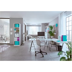 Leitz Wow A5 80lapos vonalas lila spirálfüzet Leitz Wow A5 80lapos vonalas lila spirálfüzet