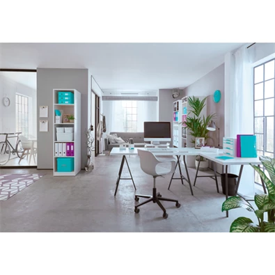 Leitz Wow A5 80lapos vonalas lila spirálfüzet Leitz Wow A5 80lapos vonalas lila spirálfüzet