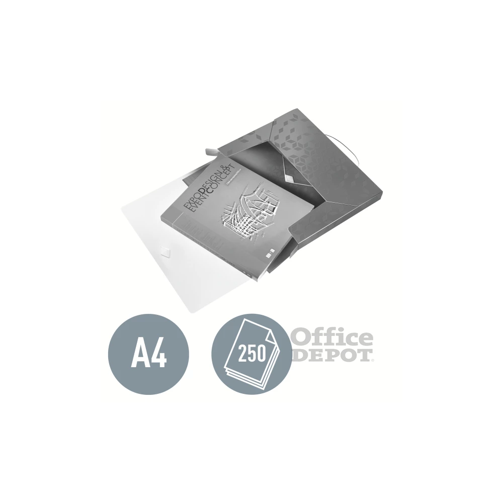 Leitz Wow Jumbo pp zöld gumis mappa