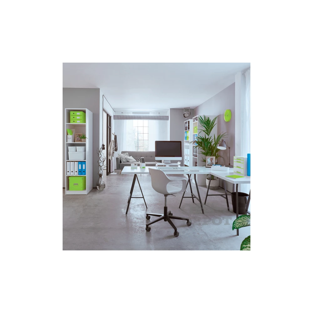 Leitz Wow pp zöld gumis mappa