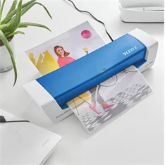 Leitz iLAM Home Office A4 kék laminálógép Leitz iLAM Home Office A4 kék laminálógép