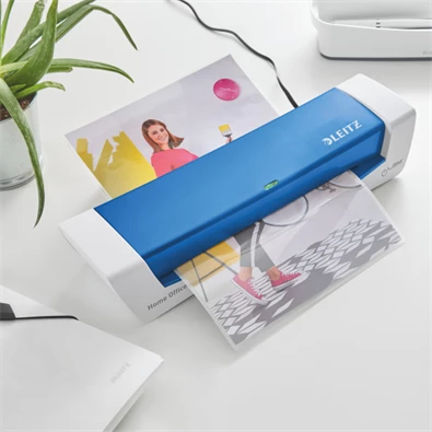 Leitz iLAM Home Office A4 kék laminálógép Leitz iLAM Home Office A4 kék laminálógép